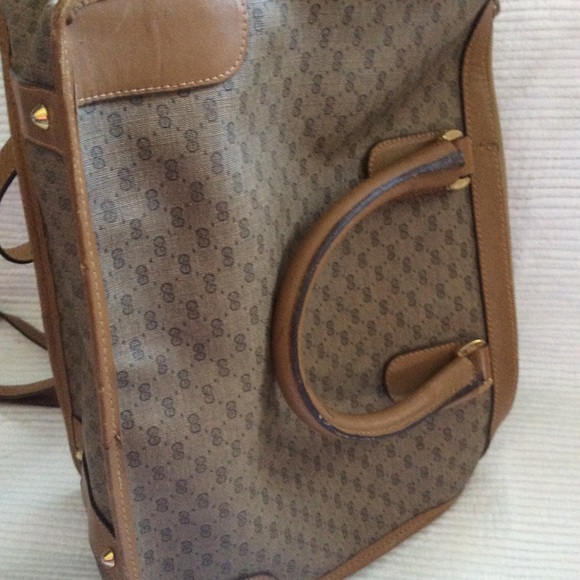 Gucci vintage monogram satchel - Picture 4 of 7